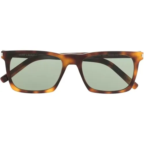 Elegante quadratische Sonnenbrille für Frauen,Quadratische Rahmen-Sonnenbrille - Saint Laurent - Modalova