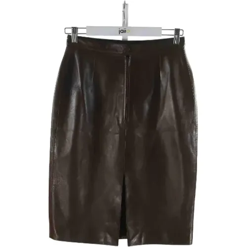 Pre-owned Leather bottoms , female, Sizes: S - Dior Vintage - Modalova
