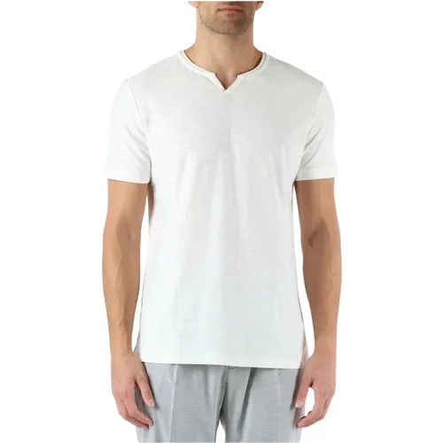 Regular Fit Flammen Baumwoll T-shirt , Herren, Größe: 2XL - Antony Morato - Modalova