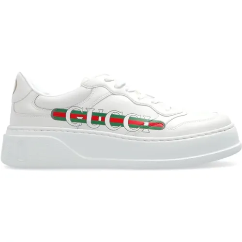 Panelled Logo Sneakers , male, Sizes: 9 UK, 10 UK, 7 1/2 UK, 8 1/2 UK, 11 UK, 8 UK, 6 1/2 UK, 6 UK, 7 UK, 9 1/2 UK - Gucci - Modalova