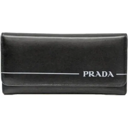 Pre-owned Leather wallets , female, Sizes: ONE SIZE - Prada Vintage - Modalova