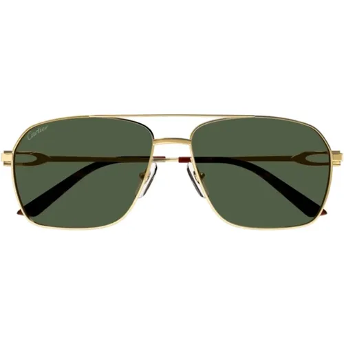 Ct0306S Navigator Sunglasses , female, Sizes: ONE SIZE - Cartier - Modalova