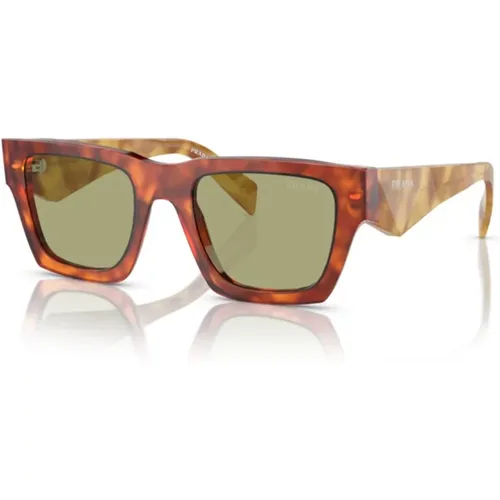 Geometric Triangle Sunglasses , male, Sizes: 50 MM, ONE SIZE - Prada - Modalova