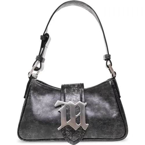 Cracked Small shoulder bag , female, Sizes: ONE SIZE - Misbhv - Modalova