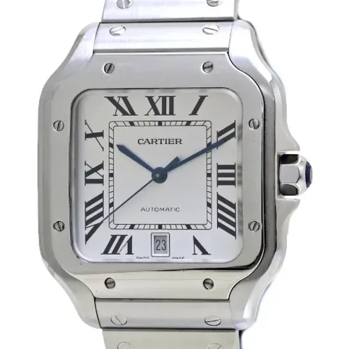 Pre-owned Metal watches , female, Sizes: ONE SIZE - Cartier Vintage - Modalova