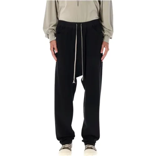 Cargo Drawstring Trousers , male, Sizes: M, L, S - Rick Owens - Modalova