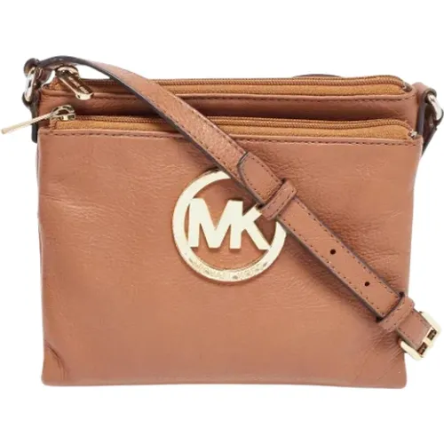 Pre-owned Leather shoulder-bags , female, Sizes: ONE SIZE - Michael Kors Pre-owned - Modalova