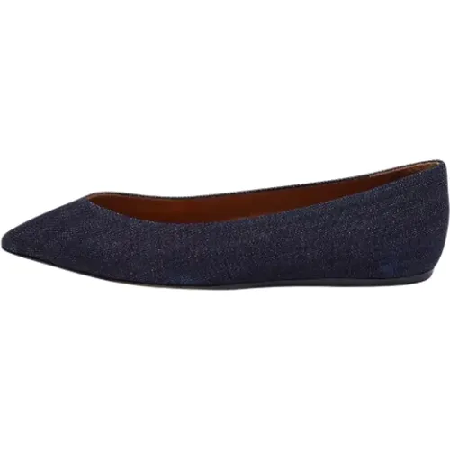 Pre-owned Denim flats , female, Sizes: 3 UK - Isabel Marant Pre-owned - Modalova