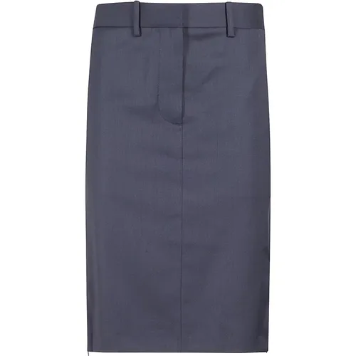 Zip Skirt - Stilvoll und Trendy - Helmut Lang - Modalova