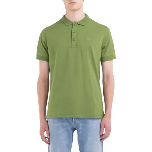 Herren Basic Logo Polo Shirt , Herren, Größe: 2XL - Replay - Modalova