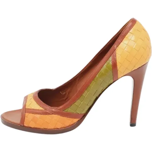 Pre-owned Fabric heels , female, Sizes: 7 UK - Bottega Veneta Vintage - Modalova