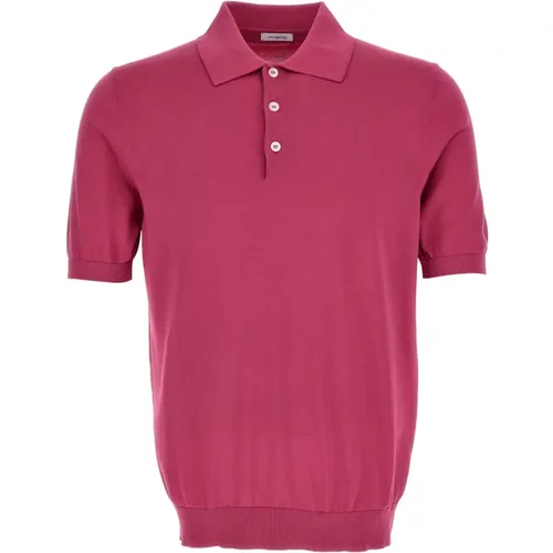 Classic Polo Shirt , male, Sizes: M - Malo - Modalova