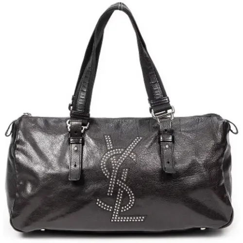 Pre-owned Leather shoulder-bags , female, Sizes: ONE SIZE - Yves Saint Laurent Vintage - Modalova