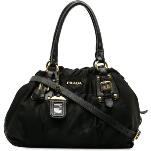 Pre-owned Leather prada-bags , female, Sizes: ONE SIZE - Prada Vintage - Modalova