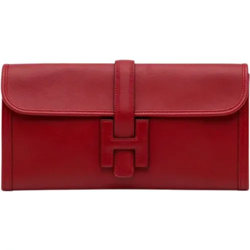 Pre-owned Leder clutches - Hermès Vintage - Modalova