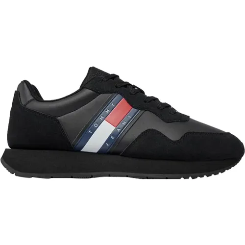 Schwarze Sneakers für Männer - Tommy Hilfiger - Modalova