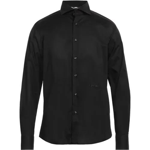 Baumwollhemd mit gesticktem Logo , Herren, Größe: 2XL - Aquascutum - Modalova