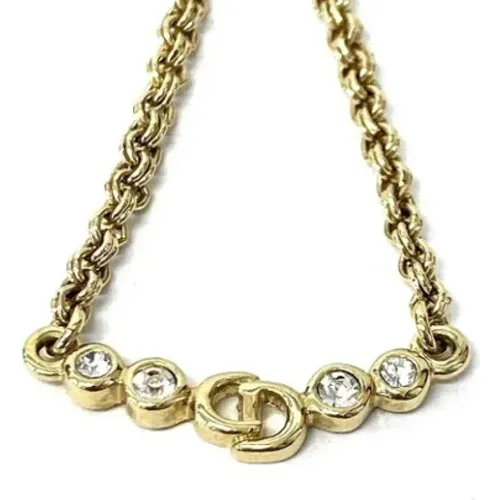 Pre-owned Metal dior-jewelry , female, Sizes: ONE SIZE - Dior Vintage - Modalova