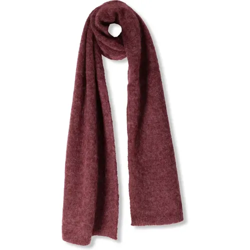 Bordeaux Mohair Alouette Damen Schal - Des Petits Hauts - Modalova