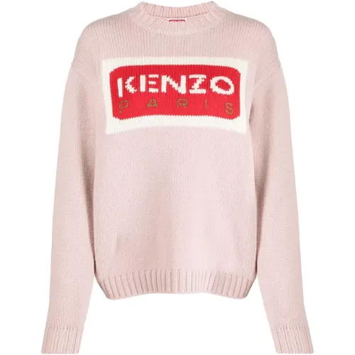 Logo Jumper in Faded , female, Sizes: M - Kenzo - Modalova