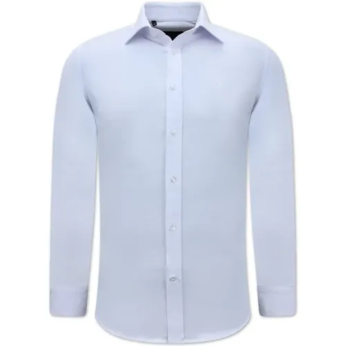 Men Solid Color Oxford Shirt - 3125 , male, Sizes: M, 2XL, XL, 3XL, S, L - Gentile Bellini - Modalova