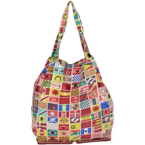 Pre-owned Silk totes , female, Sizes: ONE SIZE - Hermès Vintage - Modalova