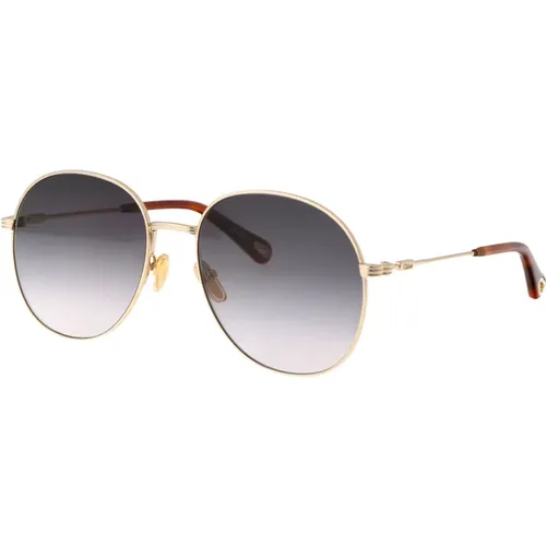 Stylish Sunglasses with Model Ch0178S , female, Sizes: 57 MM - Chloé - Modalova