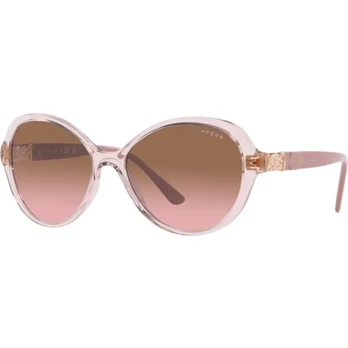Trendy Sunglasses with Gradient Lenses , female, Sizes: 57 MM - Vogue - Modalova