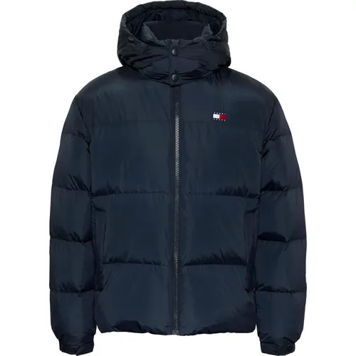 Blaue Daunenjacke Aw24 , Herren, Größe: XL - Tommy Jeans - Modalova