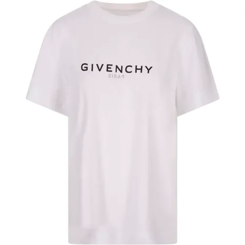 T-shirt with 4G logo , female, Sizes: S, XS - Givenchy - Modalova
