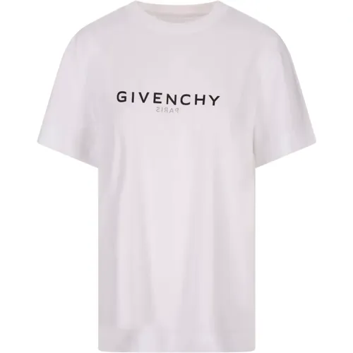 T-shirt with 4G logo , female, Sizes: XS - Givenchy - Modalova