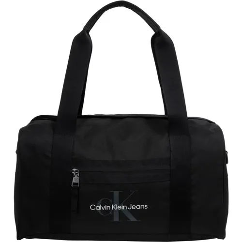 Adjustable Strap Gym Bag , male, Sizes: ONE SIZE - Calvin Klein Jeans - Modalova