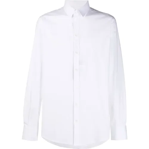 Klassisches Weißes Hemd , Herren, Größe: XL - Dolce & Gabbana - Modalova