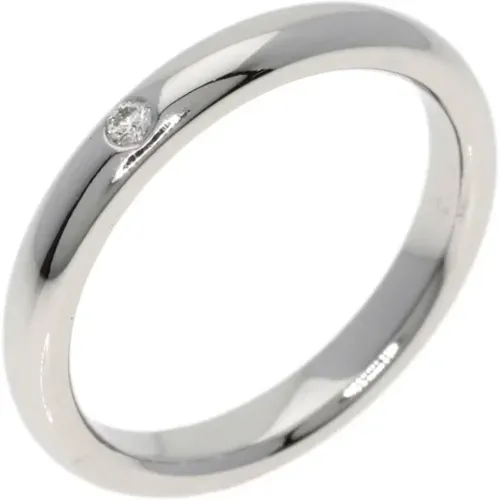 Pre-owned Platinum rings , female, Sizes: ONE SIZE - Tiffany & Co. Pre-owned - Modalova