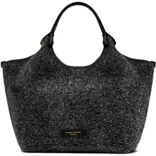 Elegante O Stil Leder Tasche , Damen, Größe: ONE Size - Gianni Chiarini - Modalova