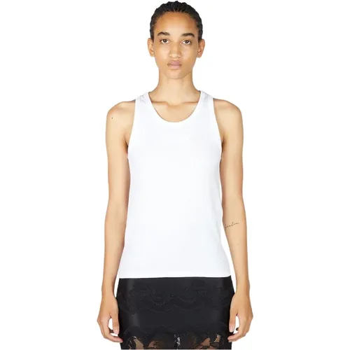 Tanktop mit Logo Patch , Damen, Größe: M - Paco Rabanne - Modalova