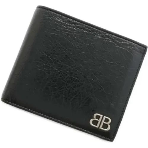 Pre-owned Leather wallets , male, Sizes: ONE SIZE - Balenciaga Vintage - Modalova