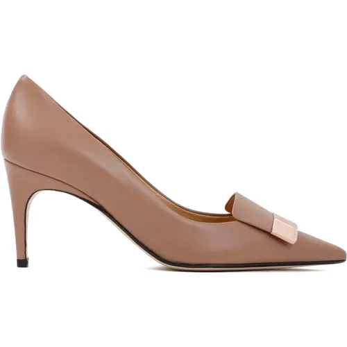 Bright Skin Pumps Elevate Style , female, Sizes: 5 UK, 6 1/2 UK - Sergio Rossi - Modalova