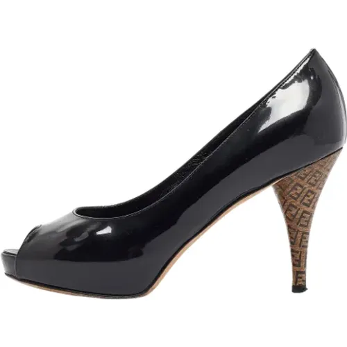 Pre-owned Leather heels , female, Sizes: 2 UK - Fendi Vintage - Modalova