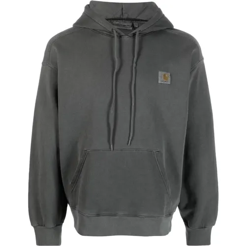Nelson Hooded Sweatshirt , male, Sizes: XL, S - Carhartt WIP - Modalova