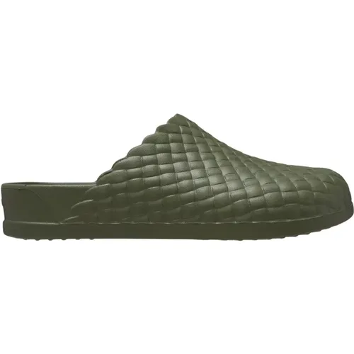 Grüne Sandalen Sabot , Damen, Größe: 38 EU - Crocs - Modalova
