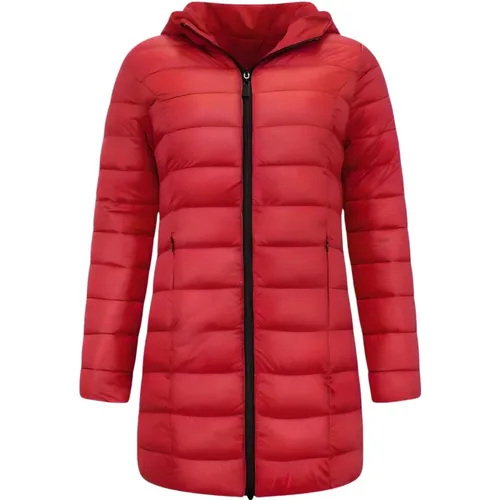 Wendbare Winterjacke für Frauen - 2161-R , Damen, Größe: M - Gentile Bellini - Modalova