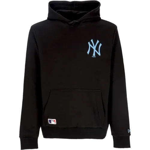 MLB League Essential Hoodie Schwarz/Blau , Herren, Größe: M - new era - Modalova