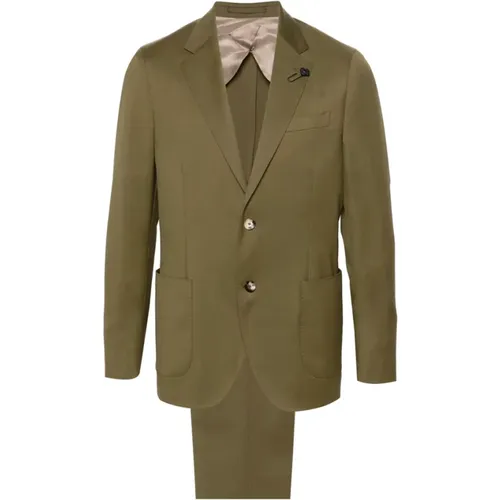 Wool Suit Made in Italy , male, Sizes: XL, L, 3XL - Lardini - Modalova