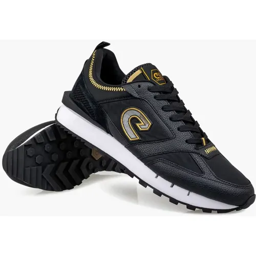 Schwarz/Gold Herren Sneakers , Herren, Größe: 42 EU - Cruyff - Modalova