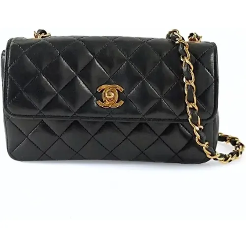 Pre-owned Leather chanel-bags , female, Sizes: ONE SIZE - Chanel Vintage - Modalova