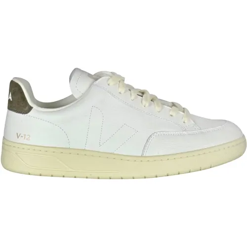 Leather Sneakers with Round Toe , female, Sizes: 3 UK, 6 UK, 7 UK, 4 UK, 5 UK - Veja - Modalova