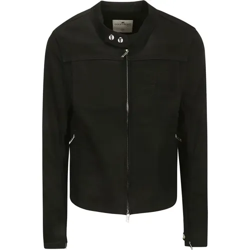 Iconic Denim Biker Jacket , male, Sizes: M, L - Courrèges - Modalova