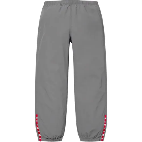 Dunkelgraue Warm Up Hose Ss22 , Herren, Größe: M - Supreme - Modalova