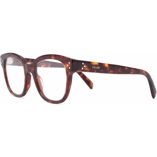 Havana Optical Frame, versatile and stylish , female, Sizes: 51 MM - Celine - Modalova